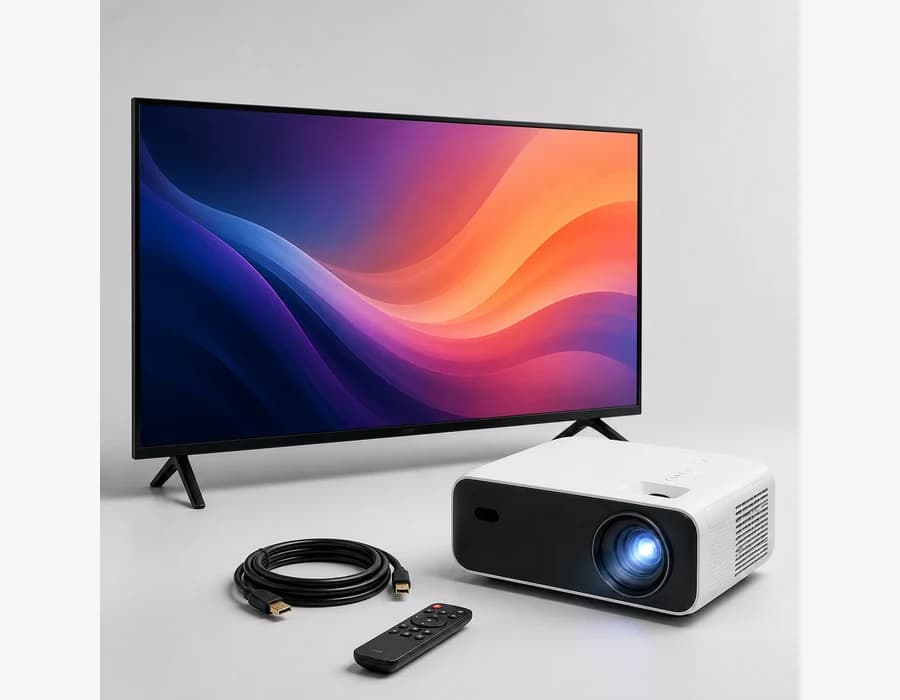 Projector and laptop equipment available for rental