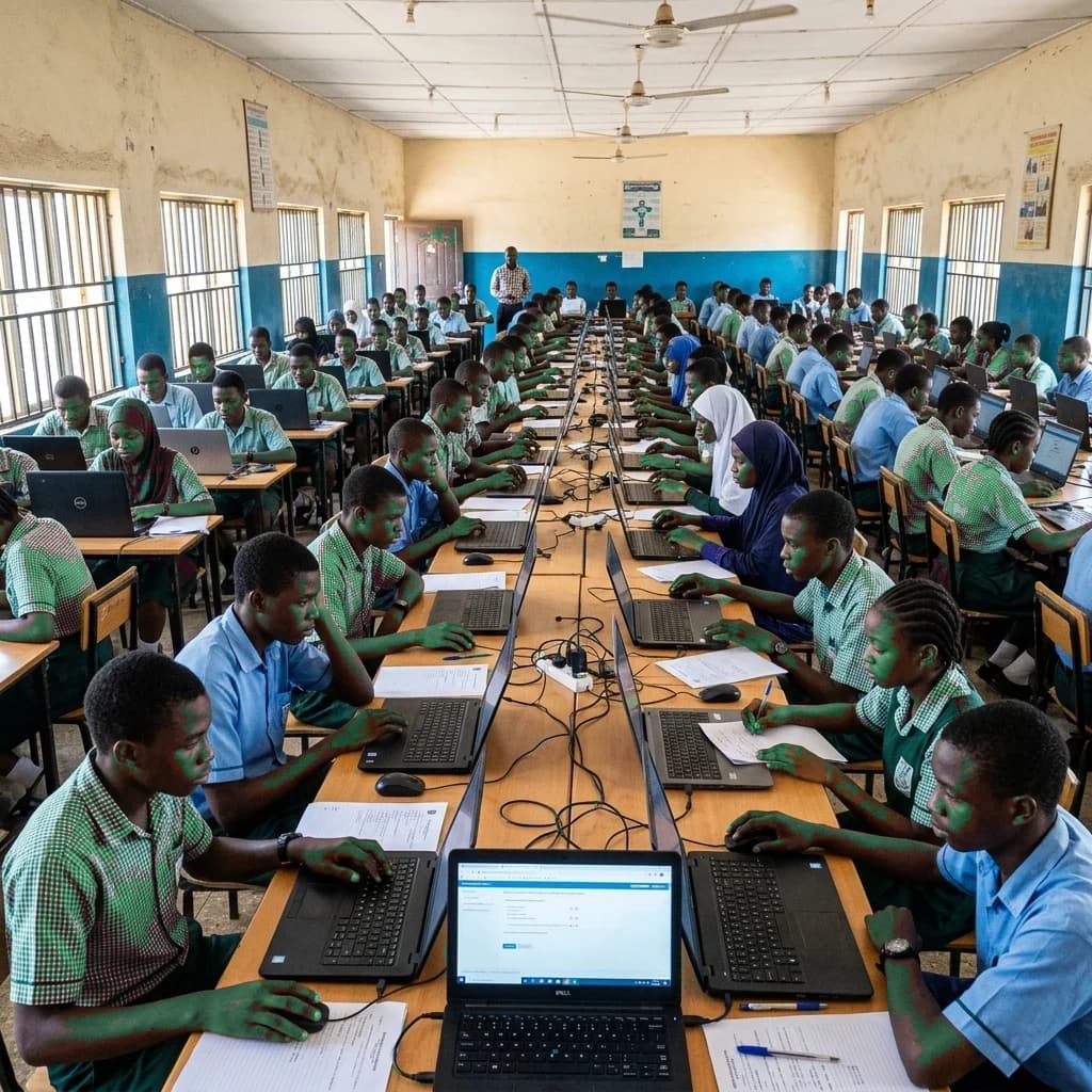 Laptop rental for schools and exams in Nigeria